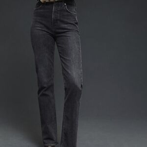 Agolde Women's High Rise Jeans in Black